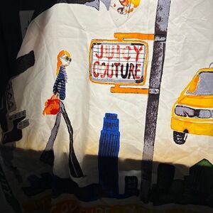 Juicy Couture Silk Graphic NYC Scarf